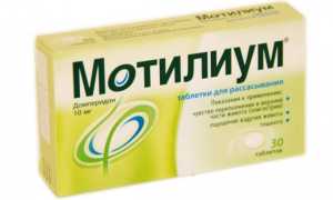 Инструкция по применению суспензии и таблеток Мотилиума