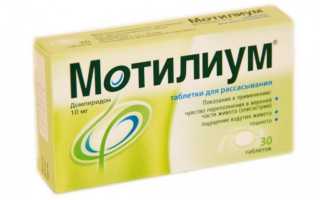 Инструкция по применению суспензии и таблеток Мотилиума